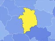 Cher sur la carte