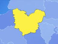 Eure sur la carte