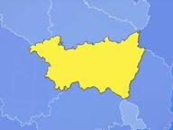 Vosges sur la carte