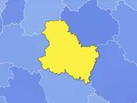 Yonne sur la carte