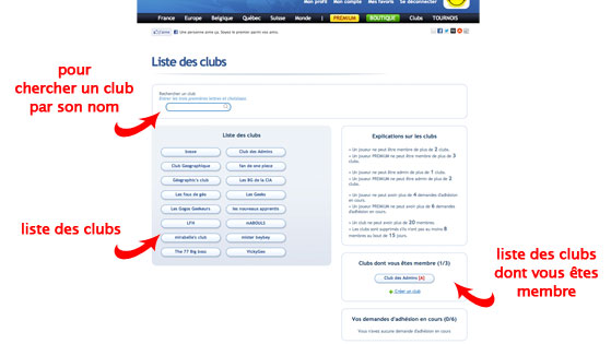page clubs page clubs
